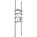 Over Toilet Storage 4-Tier Bathroom Shelf Rack Organiser Space