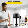 Devanti 750W Water Distiller 0.3Gal/H Stainless Steel Glass Carafe