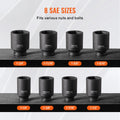 Axle Nut Impact Socket Set 1/2