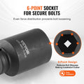 Axle Nut Impact Socket Set 1/2