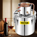 50L Copper Distiller Alcohol Moonshine Still Brewing Water Pump
