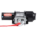 2041kg 12V Electric Winch ATV UTV Steel Wire Rope IP54 Waterproof