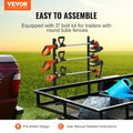 Trimmer Rack 3 Place Weeder Holder Landscape Trailer Pickup Mount Pair