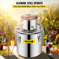 Moonshine Still 5 Gal 21L Stainless Steel Home Alcohol Distiller Kit