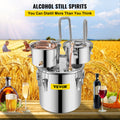 Alcohol Distiller 30L Copper Still Home Brew Water Spirit Boiler