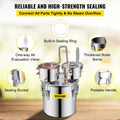 Alcohol Distiller 30L Copper Still Home Brew Water Spirit Boiler