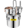 Alcohol Distiller 30L Copper Still Home Brew Water Spirit Boiler