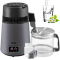 Home Water Distiller 4L Dual Temp Display Grey