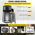 Home Water Distiller 4L Dual Temp Display Grey