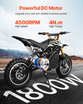 1800W 48V Brushless DC Motor 4500rpm Go Kart E-Bike Kit