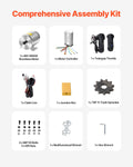 1800W 48V Brushless DC Motor 4500rpm Go Kart E-Bike Kit