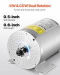 2000W 48V Brushless DC Motor Kit 4300rpm E-Bike Go Kart