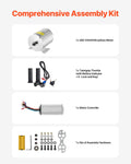 2000W 48V Brushless DC Motor Kit 4300rpm E-Bike Go Kart