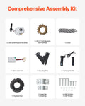 250W 24V DC Motor Kit 2700rpm Brushed Go Kart E-Bike Scooter
