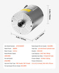3000W 72V Brushless DC Motor Kit 4900rpm E-Bike Go Kart