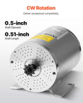 3000W 72V Electric Brushless Motor 4900rpm Go Kart E-Bike
