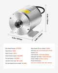 500W 36V Electric Brushless DC Motor Kit 3000rpm Controller