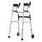 Folding Walker 2in1 Removable Armrests Height Adjustable 5