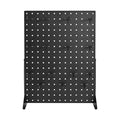 Pegboard Display Stand 43x33cm Black 15 Hooks Retail Shop