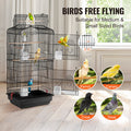 Artiss 39in Bird Cage Parakeet Cockatiel Metal Hanging Flight