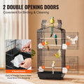 Artiss 39in Bird Cage Parakeet Cockatiel Metal Hanging Flight