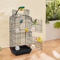 Artiss 39in Bird Cage Parakeet Cockatiel Metal Hanging Flight