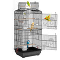 Artiss 39in Bird Cage Parakeet Cockatiel Metal Hanging Flight