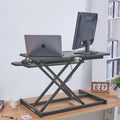 Standing Desk Converter 800mm Two-Tier Adjustable 140-510mm