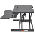 Standing Desk Converter 800mm Two-Tier Adjustable 140-510mm