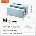 Auto Tumbler Heat Press 325-887ml Sublimation Mug Blue