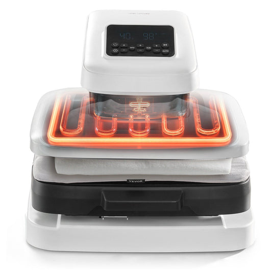 Auto Heat Press 38x38cm T-Shirt Digital Display Adjustable