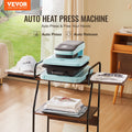 Auto Heat Press 15x15in T-Shirt Sublimation Machine Digital Timer