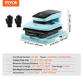 Auto Heat Press 15x15in T-Shirt Sublimation Machine Digital Timer