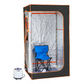 Portable Steam Sauna Tent Full Size 1000W Personal Sauna Blanket W/ Chair, 880 x 880 x 1600 mm