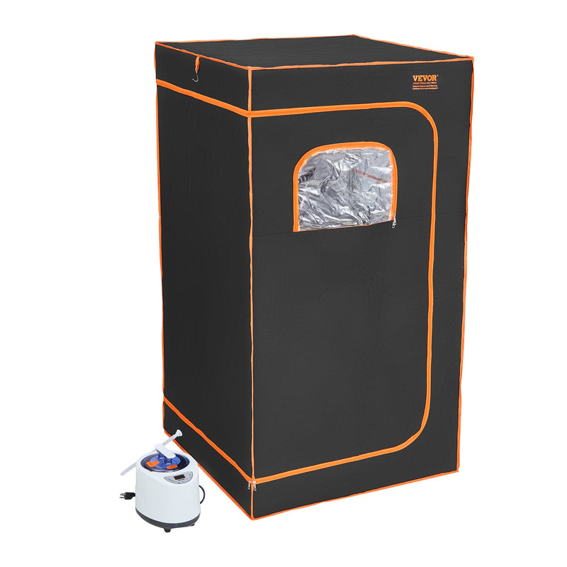 Portable Steam Sauna Tent 1000W Full Size 880x880x1600mm Chair