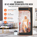 Portable Steam Sauna Tent 2000W Full Size Chair 880x880x1780mm