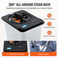 Portable Steam Sauna Tent 2000W Full Size Chair 880x880x1780mm