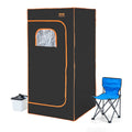 Portable Steam Sauna Tent 2000W Full Size Chair 880x880x1780mm
