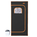 Portable Steam Sauna Tent 2000W Full Size Chair 880x880x1780mm