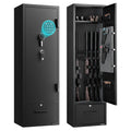 4 Gun Safe Long Gun Cabinet Rifles Pistols Digital Lock Key