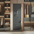 4 Gun Safe Long Gun Cabinet Rifles Pistols Digital Lock Key