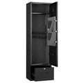 4 Gun Safe Long Gun Cabinet Rifles Pistols Digital Lock Key