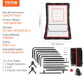 Lacrosse Rebounder 5x7ft Volleyball Baseball Pitchback Training Net