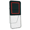 Lacrosse Rebounder 3x8ft Volleyball Baseball Pitchback Net Black