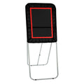 Folding Lacrosse Rebounder 3x4ft Volleyball Pitchback Baseball Net Black
