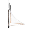 Hockey Lacrosse Goal Backstop Net 12x9ft Quick Setup Training