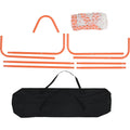 Lacrosse Goal 1.2x1.2m Folding Portable Net Iron Frame Carry Bag