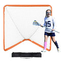Lacrosse Goal 1.2x1.2m Folding Portable Net Iron Frame Carry Bag
