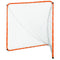 Lacrosse Goal 6x6 Steel Frame Portable Orange Net Carry Bag
