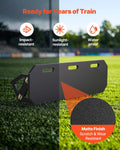 Soccer Rebounder Board 1000x300mm HDPE Kick Back Trainer 3 Angles